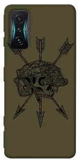 Чохол на Xiaomi Redmi K50 Gaming Mil skull фото 1 з 1
