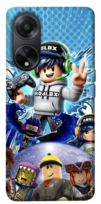 Чохол на Oppo A58 4G Roblox collage ver.3 фото 1 з 1