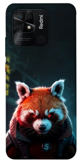 Чохол на Xiaomi Redmi 10C Cyber Red Panda фото 1 з 1