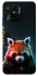 Чохол на Xiaomi Redmi 10C Cyber Red Panda фото 1 з 1