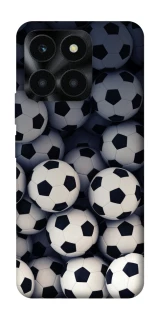 Чехол на Huawei Honor X6a Футбольные мячи фото 1 из 1