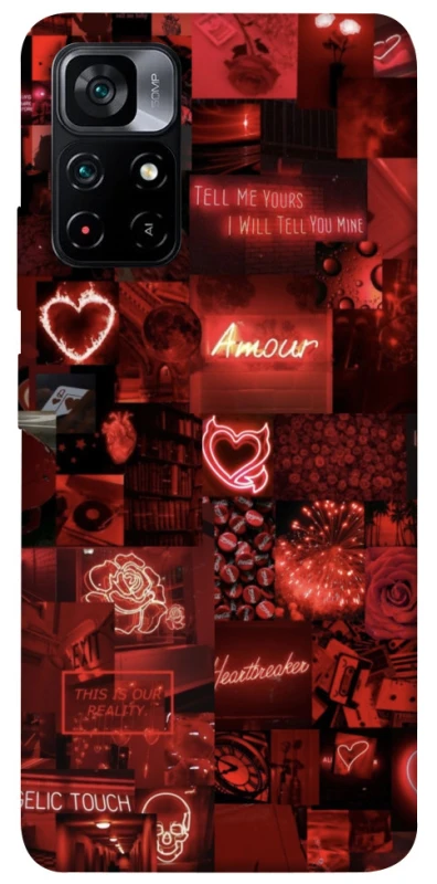 Чохол на Xiaomi Poco M4 Pro 5G Love collage ver.6 фото 1 з 1