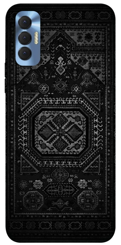 Чехол на TECNO Spark 8P Черный ковер фото 1 из 1