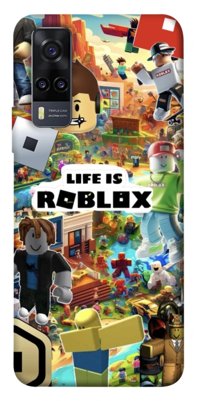 Чохол на Vivo Y31 Life is Roblox фото 1 з 1