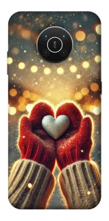 Чехол на Nokia X10 / X20 Heart in hand фото 1 из 1