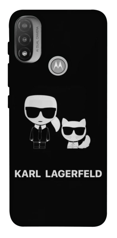 Чохол на Motorola Moto E20 Karl Lagerfeld фото 1 з 1