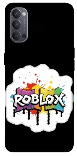 Чохол на Oppo Reno 4 Roblox logo ver.2 фото 1 з 1