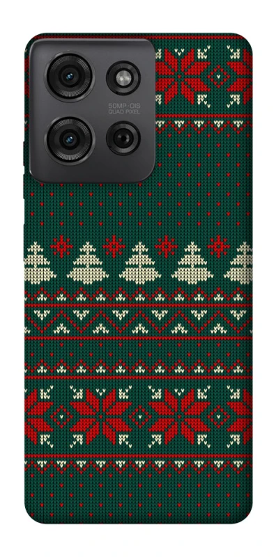 Чохол на Motorola Moto G75 Christmas jumper ver.4 фото 1 з 1