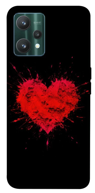 Чохол на Realme 9 Pro Splash heart фото 1 з 1
