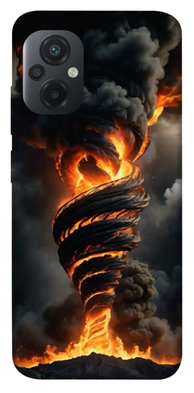 Чехол на Xiaomi Poco M5 Огненный торнадо фото 1 из 1