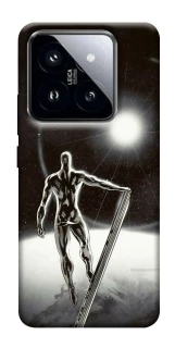 Чехол на Xiaomi 14 Pro Серебряный сёрфер фото 1 из 1