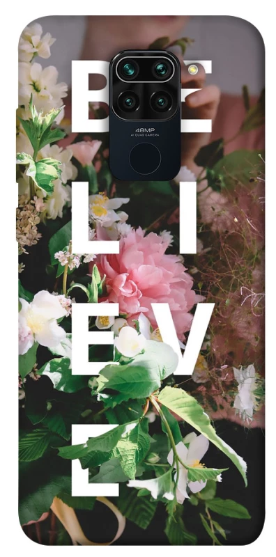 Чехол на Xiaomi Redmi Note 9 / Redmi 10X Believe фото 1 из 1