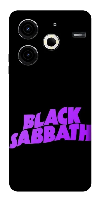Чохол на TECNO Pova 6 Neo (LI6) Black Sabbath logo ver.1 фото 1 з 1
