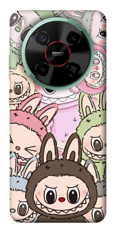 Чохол на ZTE Nubia V70 Max All Labubu 3 фото 1 з 1