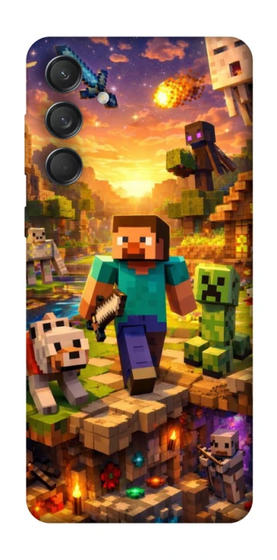 Чохол на Samsung Galaxy M55 Minecraft v6 фото 1 з 1