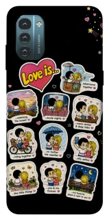 Чохол на Nokia G21 Love is ver.4 фото 1 з 1