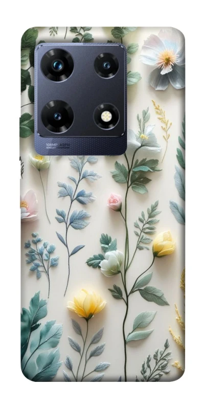 Чехол на Infinix Note 30 Pro Floral design ver.4 фото 1 из 1