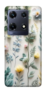 Чехол на Infinix Note 30 Pro Floral design ver.4 фото 1 из 1