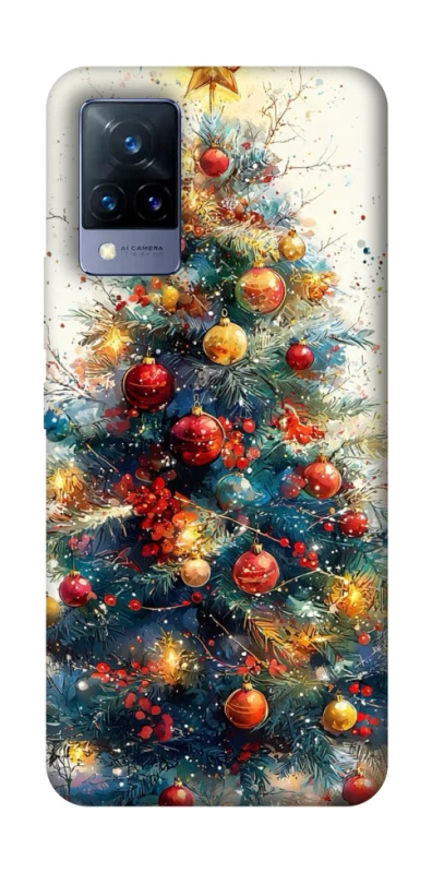 Чехол на Vivo V21 Новогодний v36 фото 1 из 1