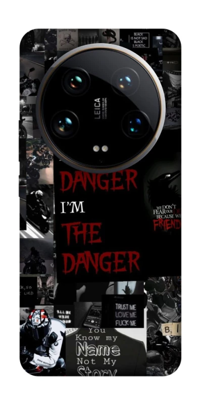 Чехол на Xiaomi 14 Ultra Danger collage фото 1 из 1