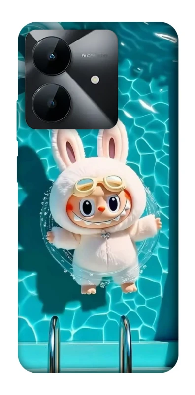 Чохол на Realme Note 60x Labubu in the pool ver.2 фото 1 з 1