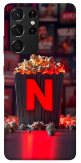 Чехол на Samsung Galaxy S21 Ultra Netflix and popcorn фото 1 из 1
