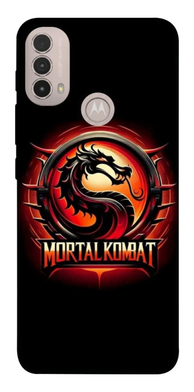 Чохол на Motorola Moto E40 Mortal Kombat Dragon фото 1 з 1