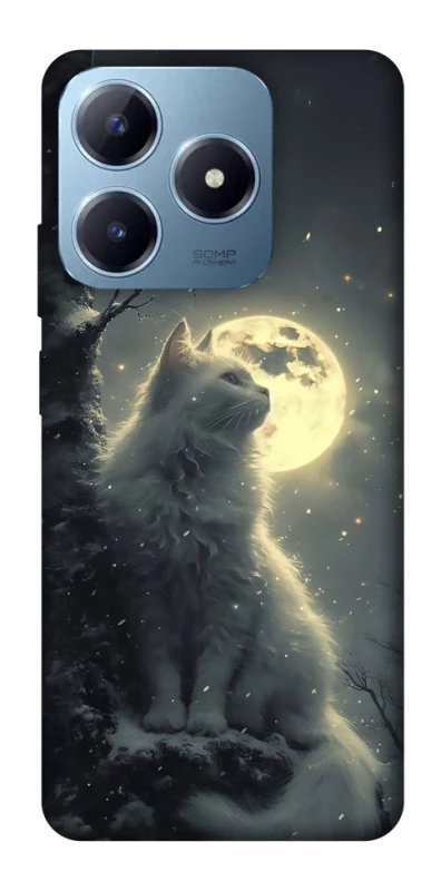Чохол на Realme C63 Кіт під місяцем фото 1 з 1