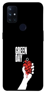 Чехол на OnePlus Nord N10 5G Green Day logo фото 1 Чехол на OnePlus Nord N10 5G Green Day logo фото 1 из 1