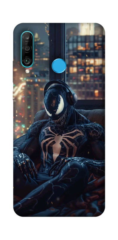 Чохол на Huawei P30 lite Venom earphones фото 1 з 1