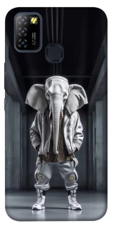Чохол на Infinix Hot 10 Lite Слон v2 фото 1 з 1