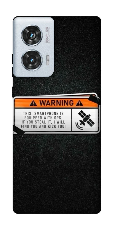 Чохол на Motorola Edge 50 Fusion Warning фото 1 з 1