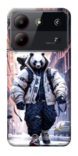 Чехол на ZTE Blade A54 4G Панда курьер фото 1 из 1