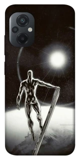 Чохол на Xiaomi Poco M5 Срібний серфер фото 1 з 1