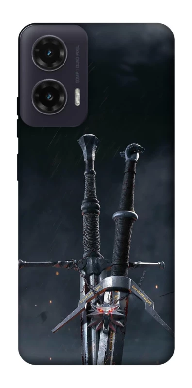 Чохол на Motorola Moto G35 Мечі Ведьмака фото 1 з 1