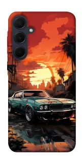 Чохол на Samsung Galaxy A55 Car at sunset фото 1 з 1
