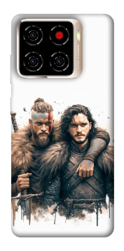 Чехол на ZTE Blade A56 Ragnar and Snow фото 1 из 1