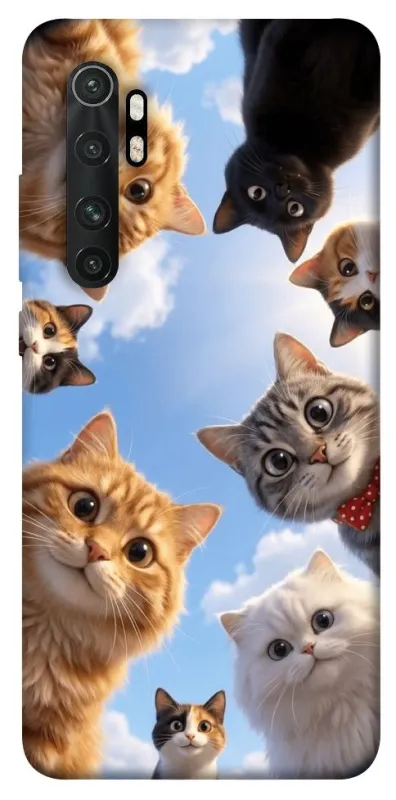 Чохол на Xiaomi Mi Note 10 Lite Cats фото 1 з 1