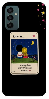 Чехол на Samsung Galaxy M13 4G Love is ver.6 фото 1 из 1