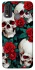 Чохол на Nokia G11 Plus skull and rose фото 1 з 1