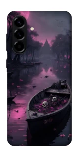 Чехол на Samsung Galaxy A57 5G Boat and flamingo фото 1 из 1