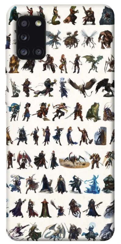 Чехол на Samsung Galaxy A31 Character Selection фото 1 из 1