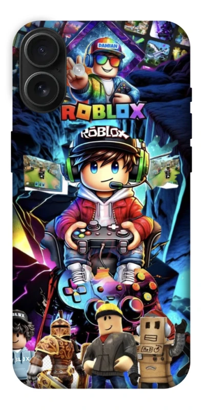 Чехол на Apple iPhone 16 Plus Roblox collage ver.4 фото 1 из 1
