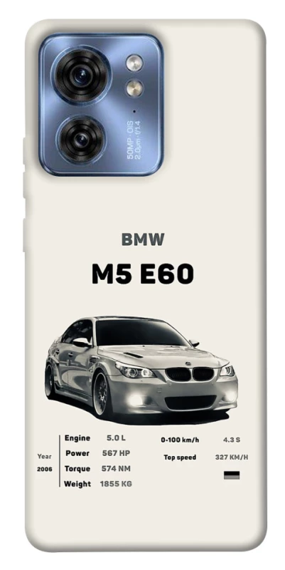 Чохол на Motorola Edge 40 BMW M5 E60 фото 1 з 1