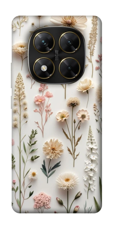 Чохол на Xiaomi Poco X7 Floral design ver.1 фото 1 з 1