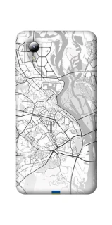 Чохол на ZTE Blade A3 (2019) Kiev white map фото 1 з 1