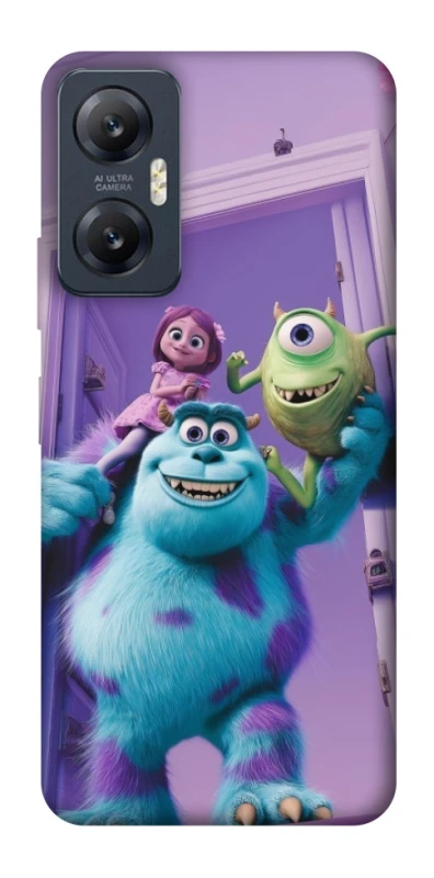 Чохол на Infinix Hot 20 5G Monsters friends фото 1 Чохол на Infinix Hot 20 5G Monsters friends фото 1 з 1