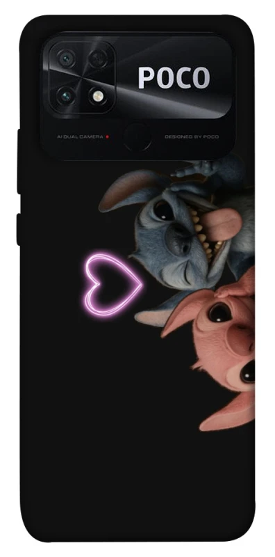 Чохол на Xiaomi Poco C40 Love Stitch & Angel фото 1 з 1