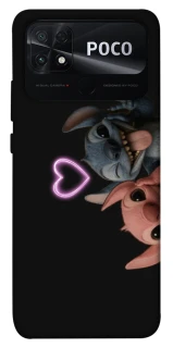Чохол на Xiaomi Poco C40 Love Stitch & Angel фото 1 з 1
