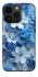 Чехол на Apple iPhone 14 Pro (6.1") Синие цветы фото 1 из 1